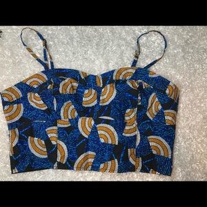 Multi-Color/Crop Top- Handmade